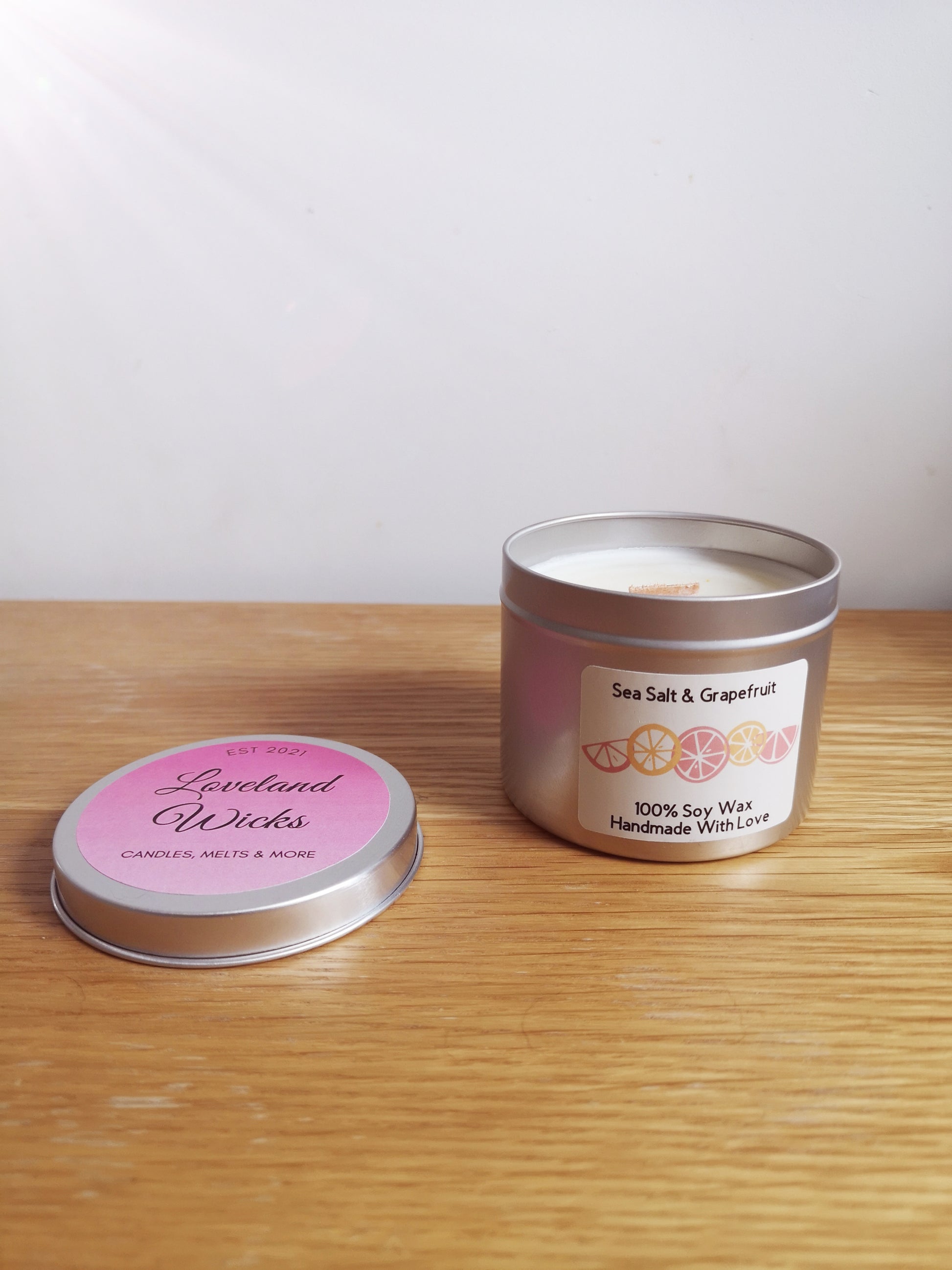 WoodWick Wax Melt Sea Salt & Cotton - Scented Wax