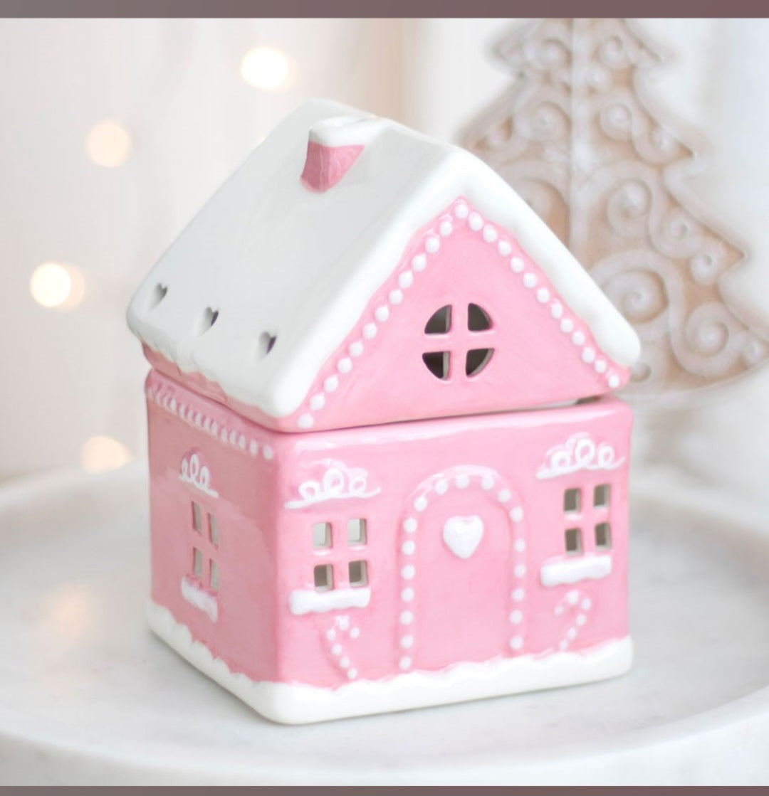 Pink Gingerbread House