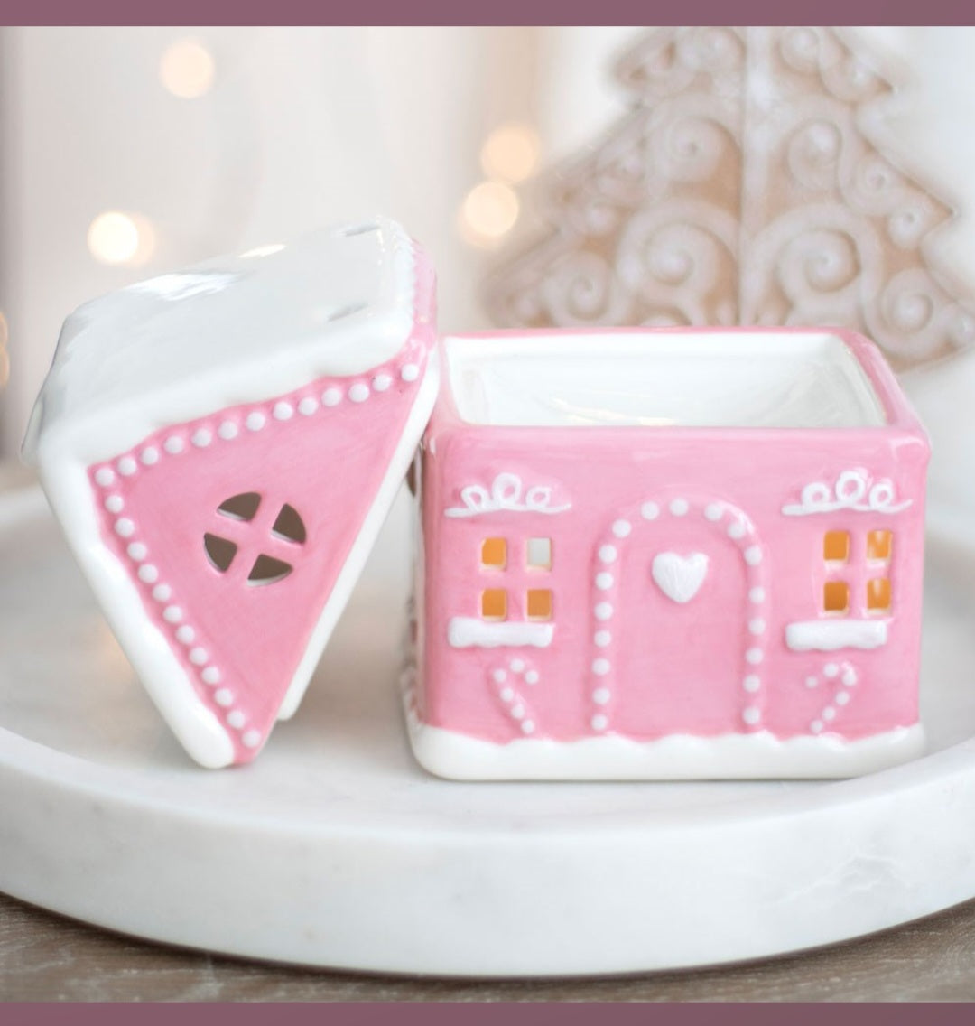 Pink Gingerbread House